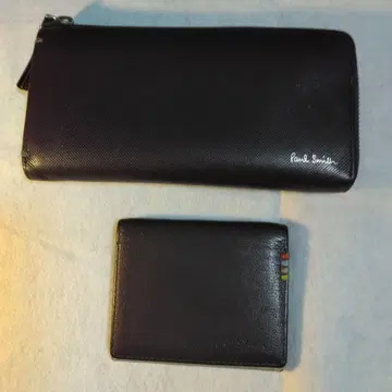 Paul Smith 다크 퍼플 장지갑 & 동전 지갑