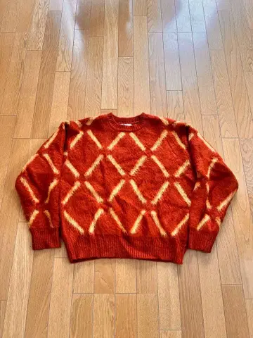 CIAOPANIC TYPY 다이아몬드 패턴 무늬 니트