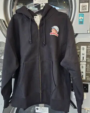 맨투맨 풀 집업 후드티 XL 사이즈 오리지널 로고