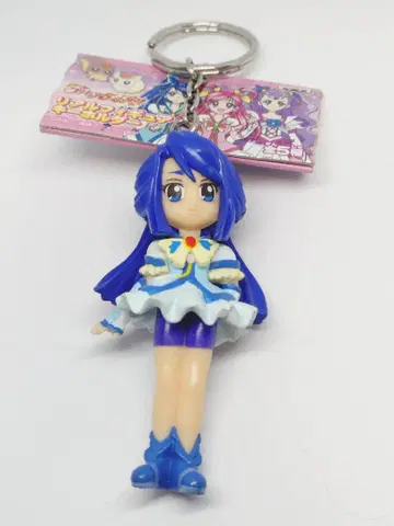 Yes! 프리큐어 5 GO GO! 리얼 피규어 키링 큐어 아쿠아