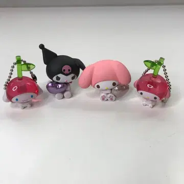 마이멜로디 쿠로미 스트랩 4개 세트