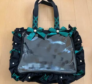 자카마트 A4 프릴 디자인 이타백 다크 그린