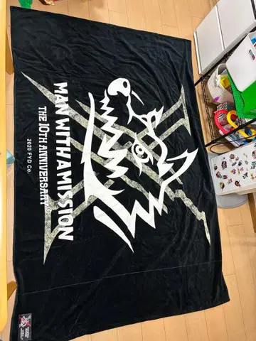 [ 미사용 ] MAN WITH A MISSION 갤럭시 타월 10th