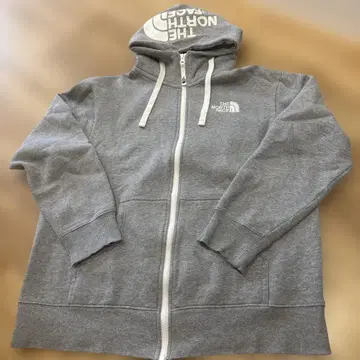 THE NORTH FACE 그레이 풀 집업 후드티 M