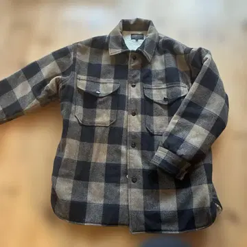 새상품급 PENDLETON 프릭스스토어 보아 안감 체크 CPO 자켓