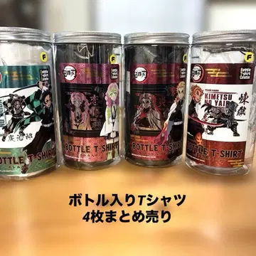 귀멸의 칼날 보틀 T셔츠 프리 사이즈 타카라토미아츠