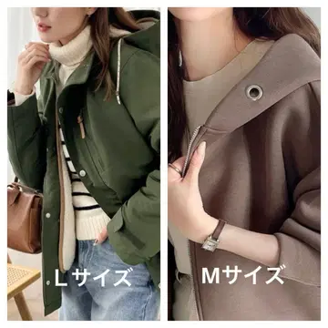 클래식 엘프 마운틴 파카 (L) & 지퍼 파카 (M) 세트