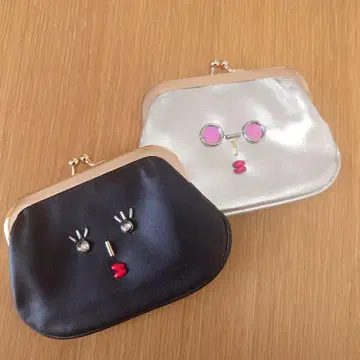 [ 미사용 새상품 ] ACCOMMODE_패니 페이스 미니 파우치_아코모데