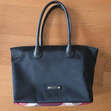 나일론 블랙 토트백