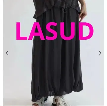 야마다야 LASUD 쉬폰 벌룬 스커트