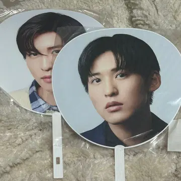 SnowMan 메구로 렌 부채 2장 세트