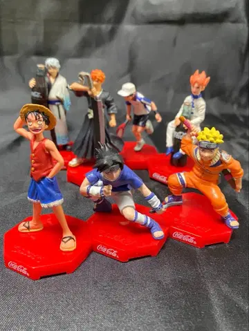 코카콜라 판촉 굿즈 점프 피규어