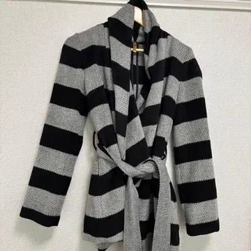 ROMA PARTY 스트라이프 롱 가디건