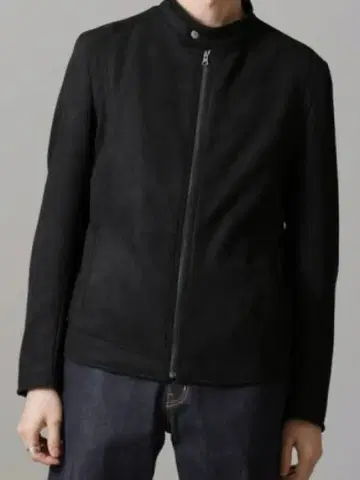 NANO UNIVERSE 페이크 스웨이드 싱글 라이더 M