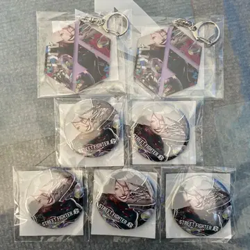 스트리트 파이터 6 캡슐 복권 아크릴 키링 캔뱃지 A.K.I. AKI