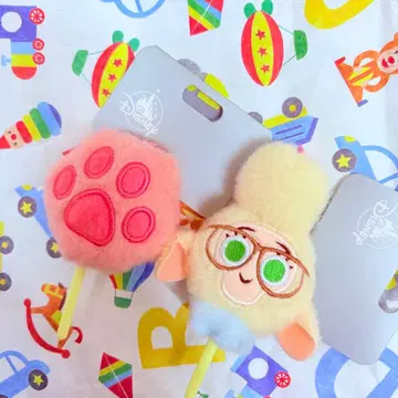 주토피아 COTTON CANDY 봉제 인형 키체인