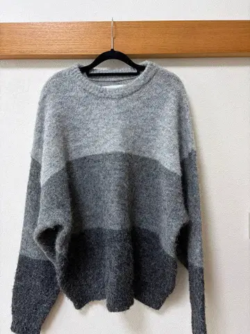 SINSS 울 블렌드 그라데이션 니트