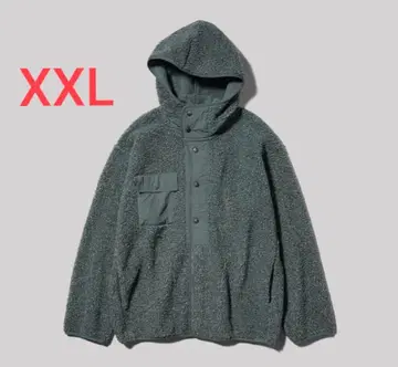 ENGINEERED GARMENTS 플리스 자켓 XXL 다크 그레이