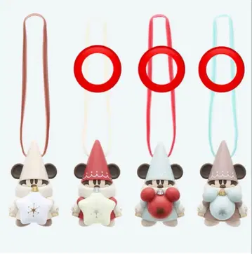 디즈니 크리스마스 2025 리루린린 캡슐 토이 5점 미개봉 당일 발송