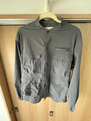 UNITED ARROWS 나일론 자켓 그레이 5 포켓