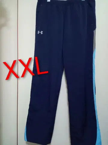 언더아머 XXL 저지 팬츠 네이비