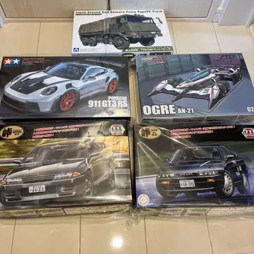 자동차 모델 프라모델 5대 세트