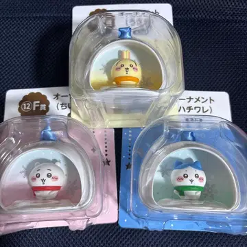 치이카와 (먼작귀) 에니마이 복권 F상 오너먼트 컴프 세트 하치와레 토끼