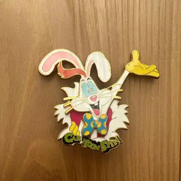 디즈니 로저 래빗 카툰 스핀 핀 배지