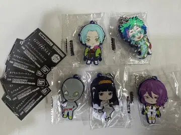 그노시아 캡슐 러버 마스코트 유리, 라키오, 지나, 시게미치, 유리코