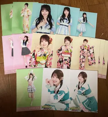 사랑스러운 아이보리 오다기리 나나사 브로마이드 세트