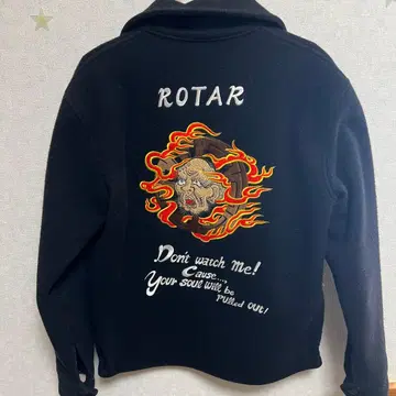 rotar ROAB 블루종 자켓 자수 요괴