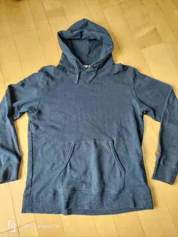 90s~00s ellesse 후드티 XL 다크 블루