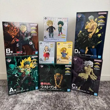 나의 히어로 아카데미아 MASTERLISE 피규어 컴플리트 세트