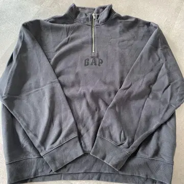 GAP 인기 하프 지프 맨투맨