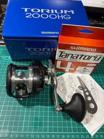 SHIMANO TORIUM 2000HG 새상품 PE 라인 포함