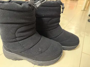 The North Face 코듀로이 부츠 블랙