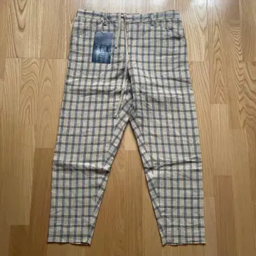 SUNSEA GENTLE BREEZE CHECK BEACH PANTS 2
