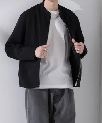 새상품 NANO UNIVERSE TR 싱글 라이더 블루종 S