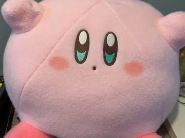 별의 커비 초 빅 사이즈 배부른 앉은 봉제 인형