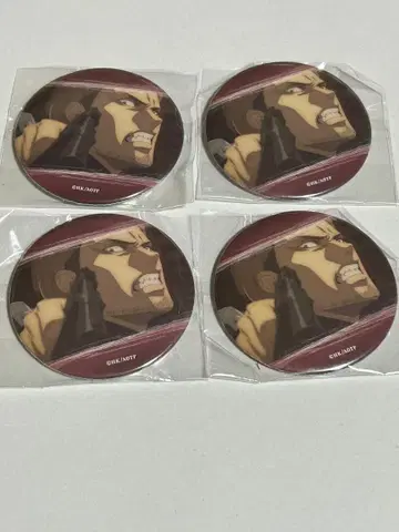 뽑기 캔뱃지 진격의 거인 장 4개 세트