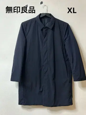 무인양품 발수 솜 스텐카라 코트 신사 XL