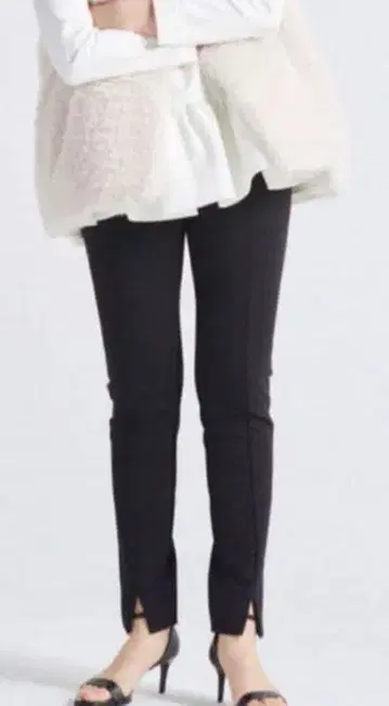 요리 누쿠누쿠 프론트 슬릿 레깅스 팬트 요리