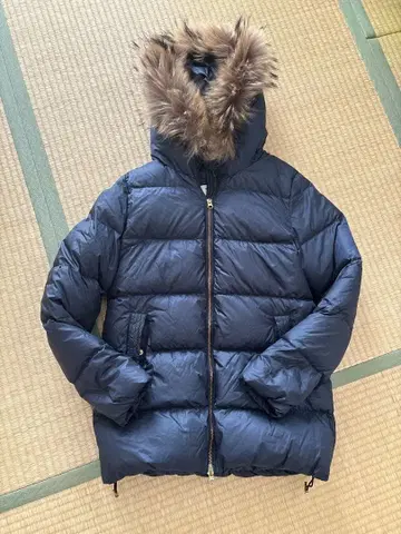 BAYFLOW 네이비 다운 자켓