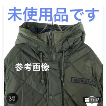 [ 새상품 ] M 사이즈 후드 부착 올리브 그린 자켓