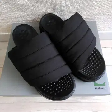 YONAMINE. 블랙 스트랩 샌들 여성용 M 사이즈 새상품