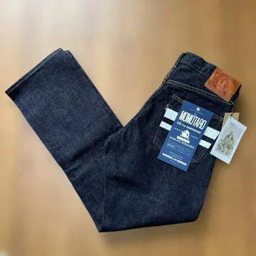 MOMOTARO 슬림핏 스트레이트 청바지 사이즈 31