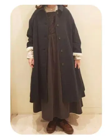 sm2 레이스 등받이 울 혼방 코트