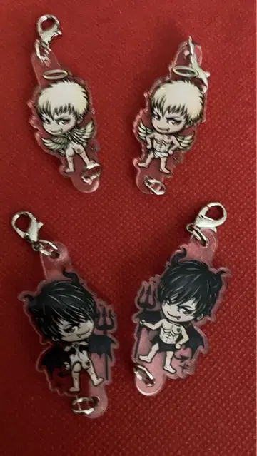 GACKT 말의 회랑전 가쿳치 연결 아크릴 키링 4종