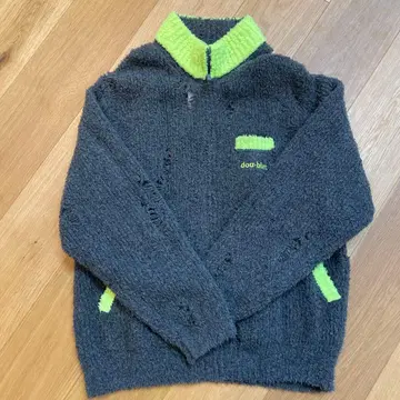 Doublet 빅 실루엣 지퍼 니트 새상품급