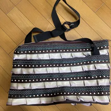 kao pao shu 스트라이프 숄더백